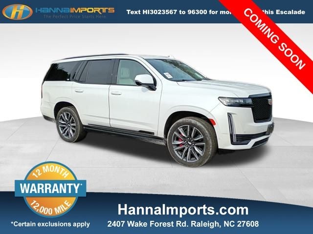 2022 Cadillac Escalade Sport Platinum