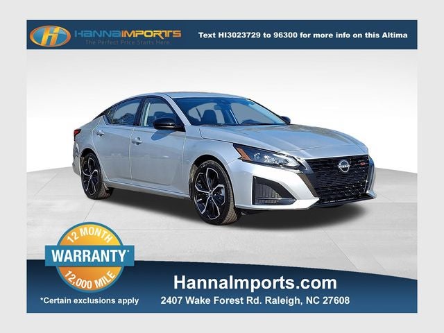 2025 Nissan Altima 2.5 SR