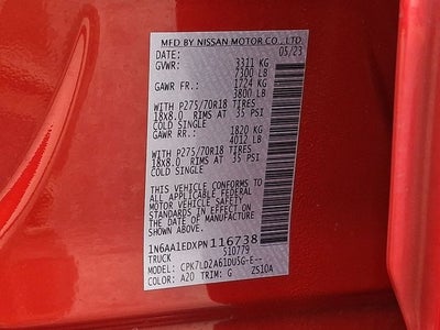 2023 Nissan Titan PRO-4X