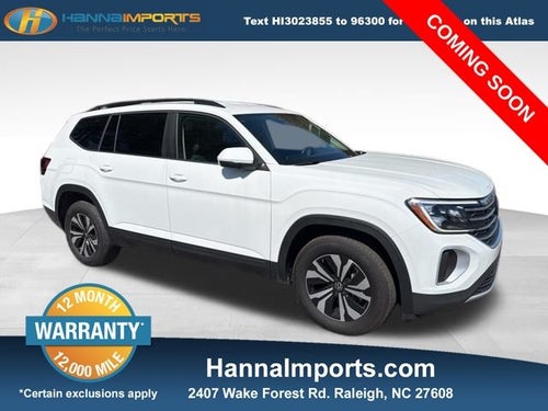 2025 Volkswagen Atlas 2.0T SE