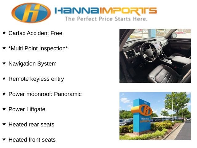 2022 Volkswagen Atlas 3.6L V6 SEL Premium R-Line