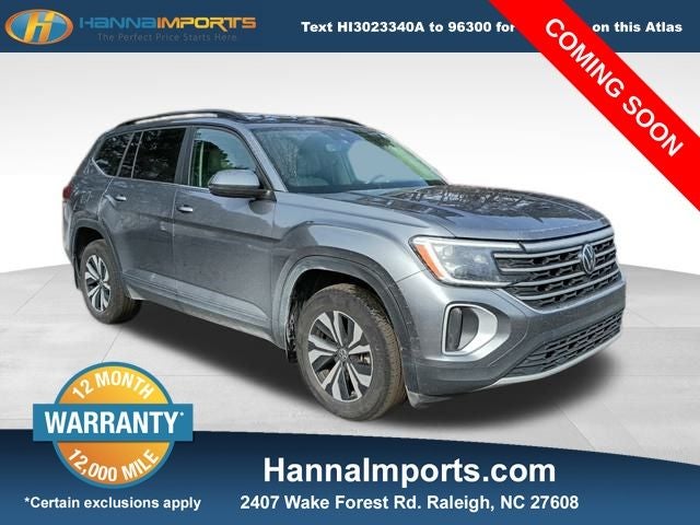 2024 Volkswagen Atlas 2.0T SE