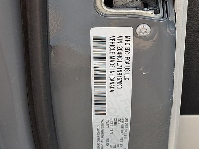 2022 Chrysler Pacifica Hybrid Touring L