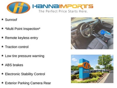 2016 Toyota Corolla S