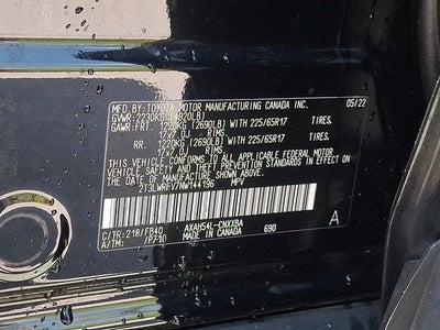 2022 Toyota RAV4 Hybrid LE