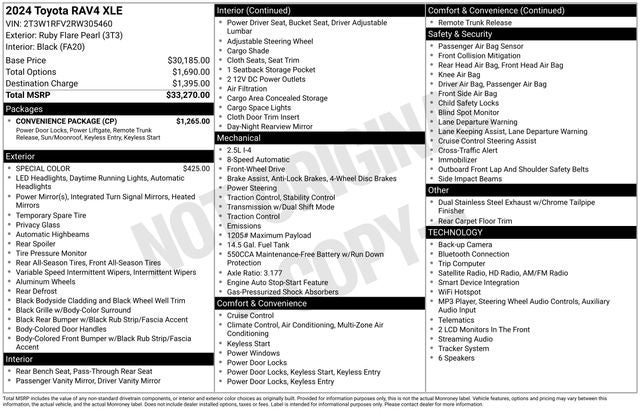 2024 Toyota RAV4 XLE