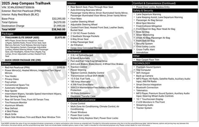 2025 Jeep Compass Trailhawk