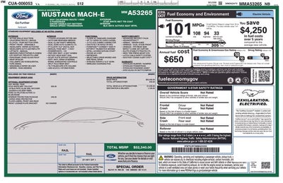 2021 Ford Mustang Mach-E California Route 1