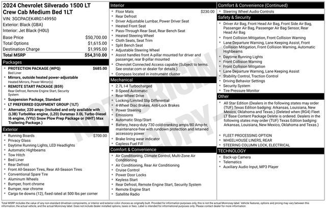 2024 Chevrolet Silverado 1500 LT