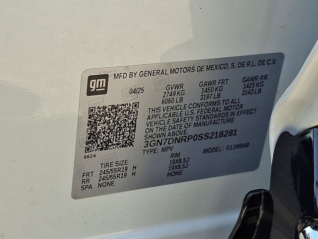 2025 Chevrolet Equinox EV LT