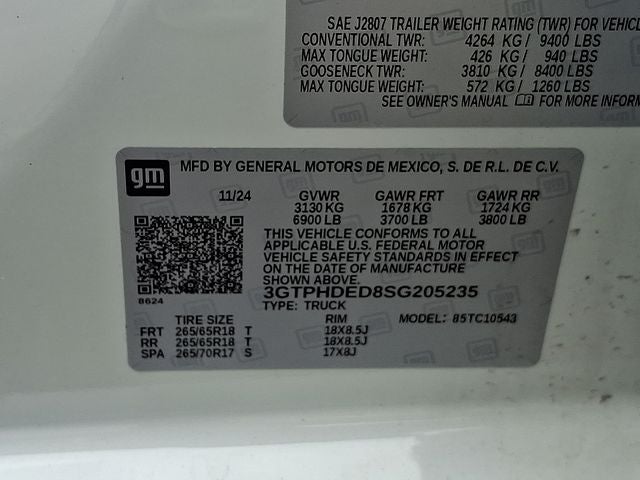 2025 GMC Sierra 1500 SLT