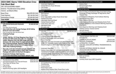 2024 GMC Sierra 1500 Elevation