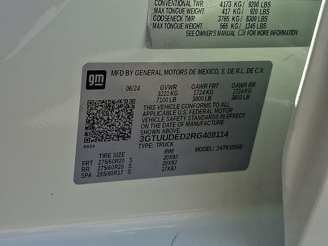 2024 GMC Sierra 1500 SLT