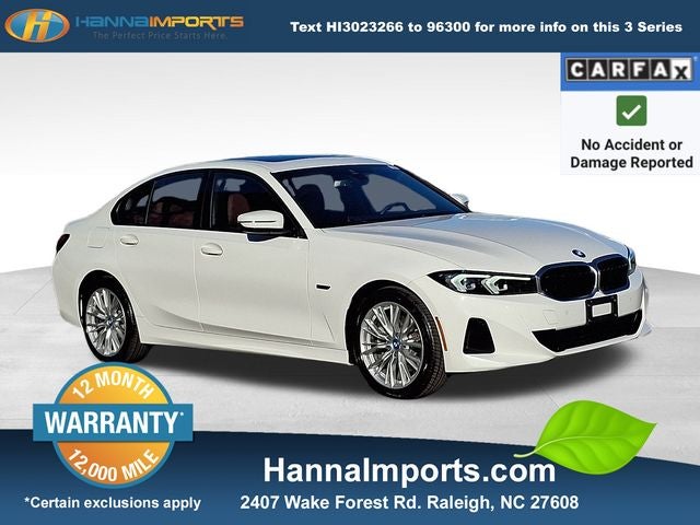 2023 BMW 3 Series 330e iPerformance