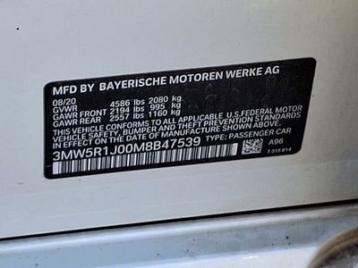 2021 BMW 3 Series 330i