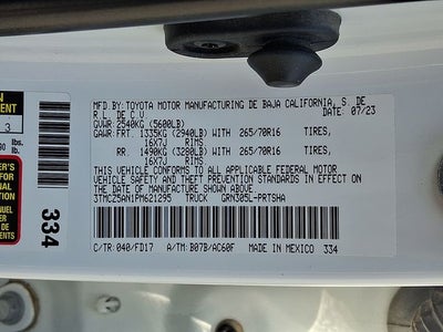 2023 Toyota Tacoma TRD Off-Road V6