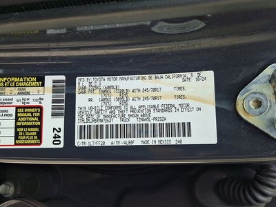 2024 Toyota Tacoma SR5