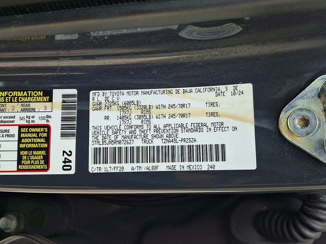 2024 Toyota Tacoma SR5