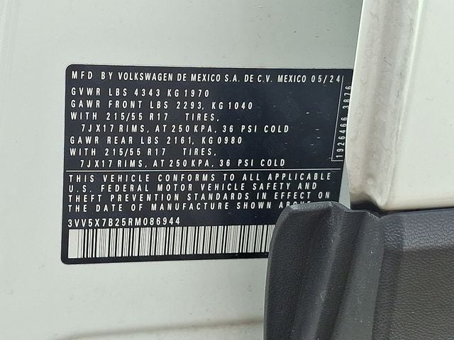 2024 Volkswagen Taos 1.5T S