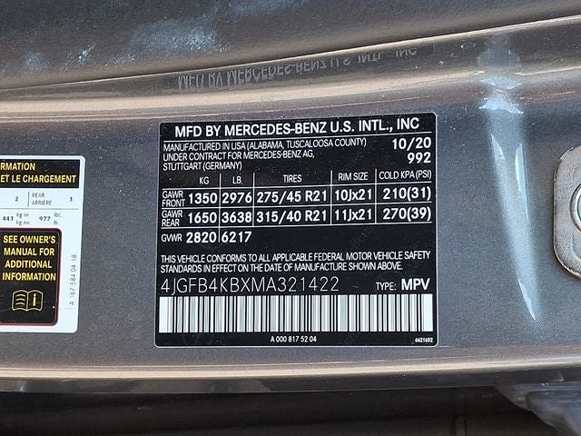2021 Mercedes-Benz GLE GLE 350 4MATIC®