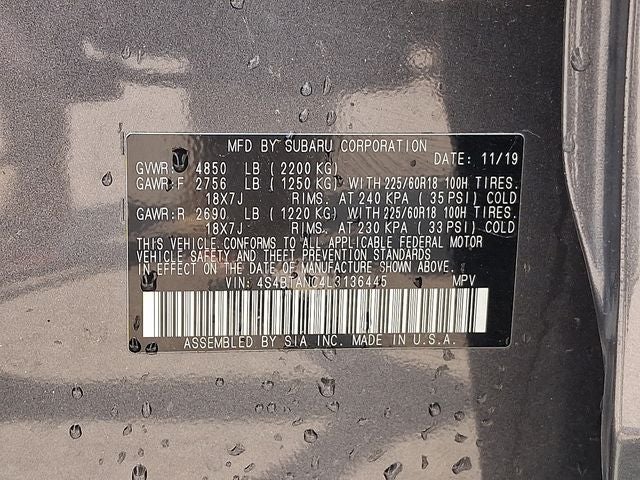 2020 Subaru Outback Limited