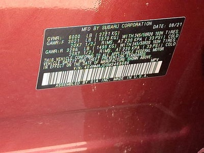 2021 Subaru Ascent Limited