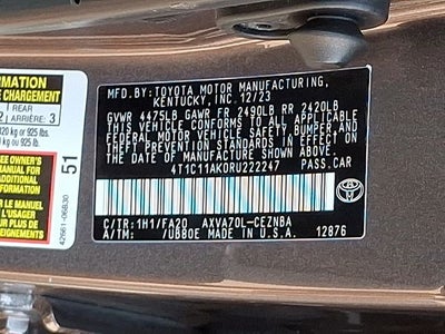 2024 Toyota Camry LE