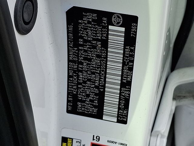 2025 Toyota Camry LE