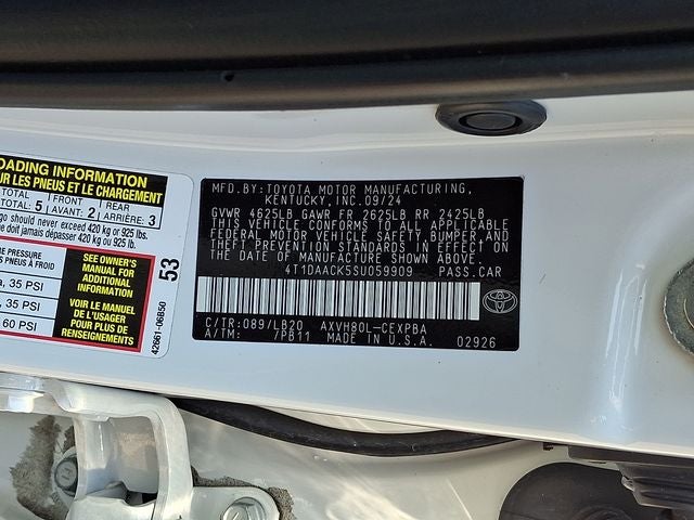 2025 Toyota Camry XSE