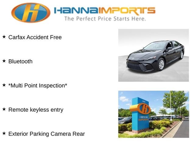 2025 Toyota Camry LE