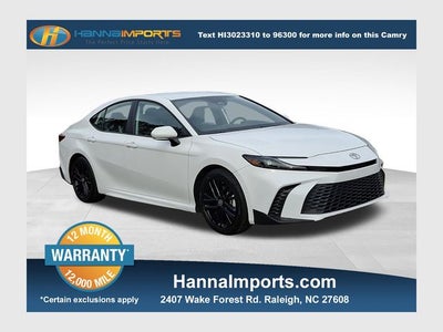 2025 Toyota Camry SE