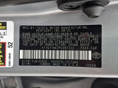 2023 Toyota Camry SE