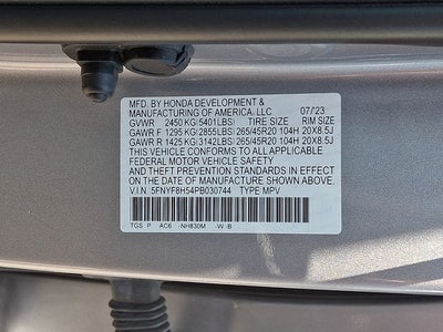2023 Honda Passport EX-L