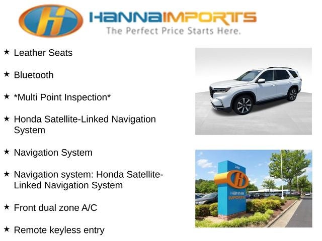 2025 Honda Pilot Touring