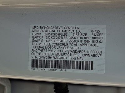 2025 Honda Pilot EX-L