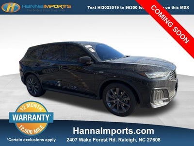 2025 Acura MDX A-Spec SH-AWD