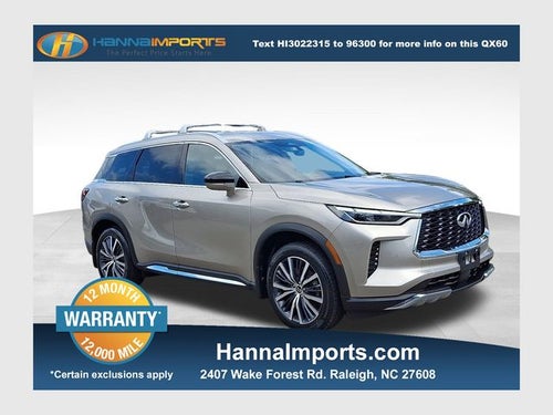 2022 INFINITI QX60 Sensory