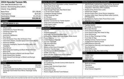 2024 Hyundai Tucson SEL