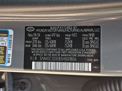 2025 Hyundai Tucson SEL Convenience