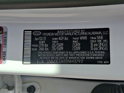 2022 Hyundai Tucson Limited