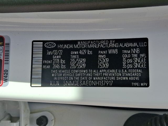 2022 Hyundai Tucson Limited