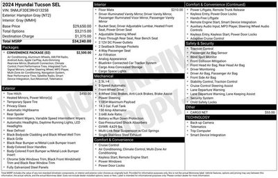 2024 Hyundai Tucson SEL
