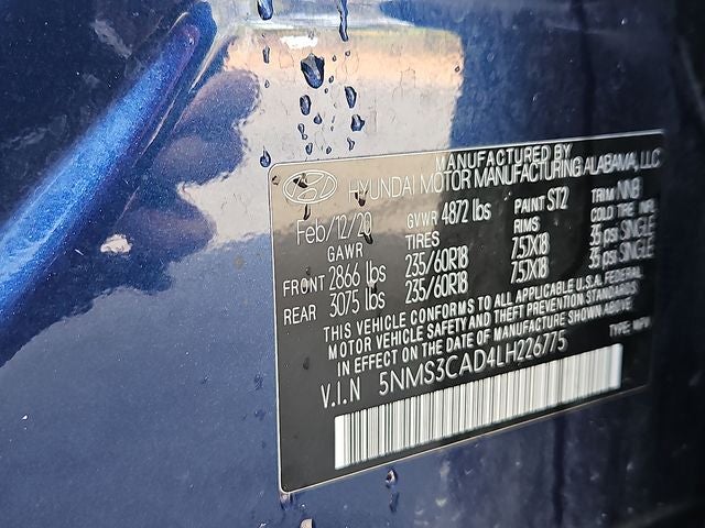 2020 Hyundai Santa Fe SEL