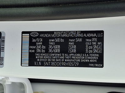 2024 Hyundai Santa Cruz SEL