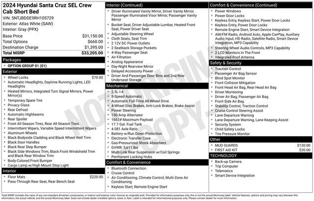 2024 Hyundai Santa Cruz SEL