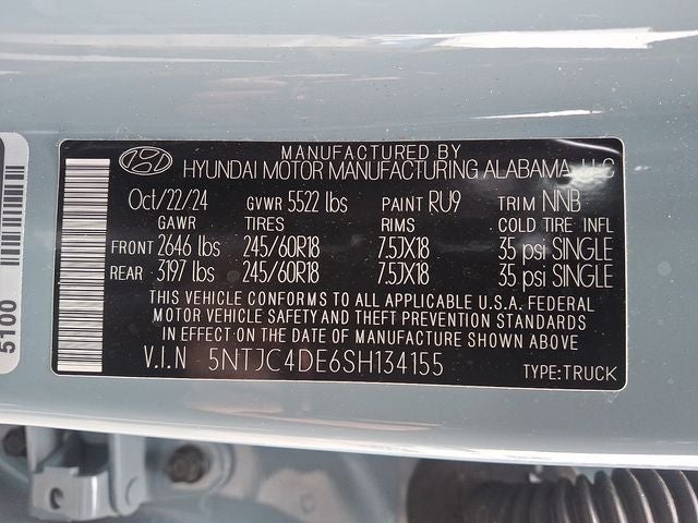 2025 Hyundai Santa Cruz SEL