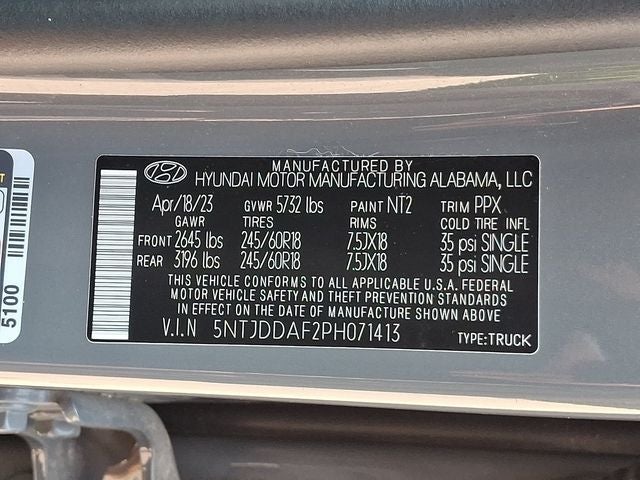 2023 Hyundai Santa Cruz SEL Premium