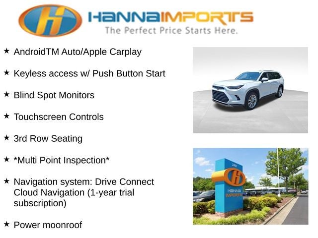 2024 Toyota Grand Highlander Platinum