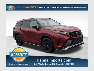 2023 Toyota Highlander XSE