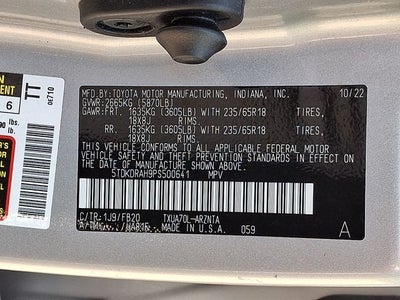 2023 Toyota Highlander L